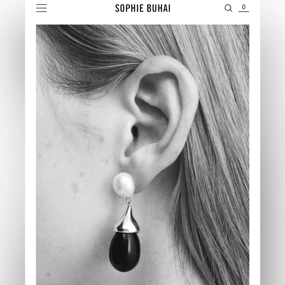 Audrey Earrings Czech Glass - Sophie Buhai - Picture 1 of 6